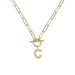 Toggle Initial Necklaces in Gold - The Bronze Butterfly
