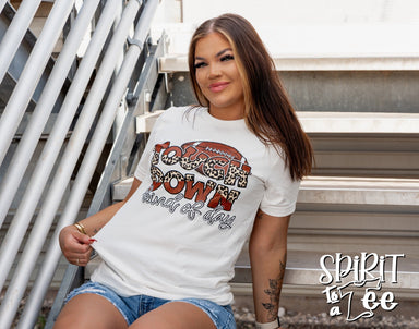 Touchdown Kind of Day - Football Tee - The Bronze Butterfly