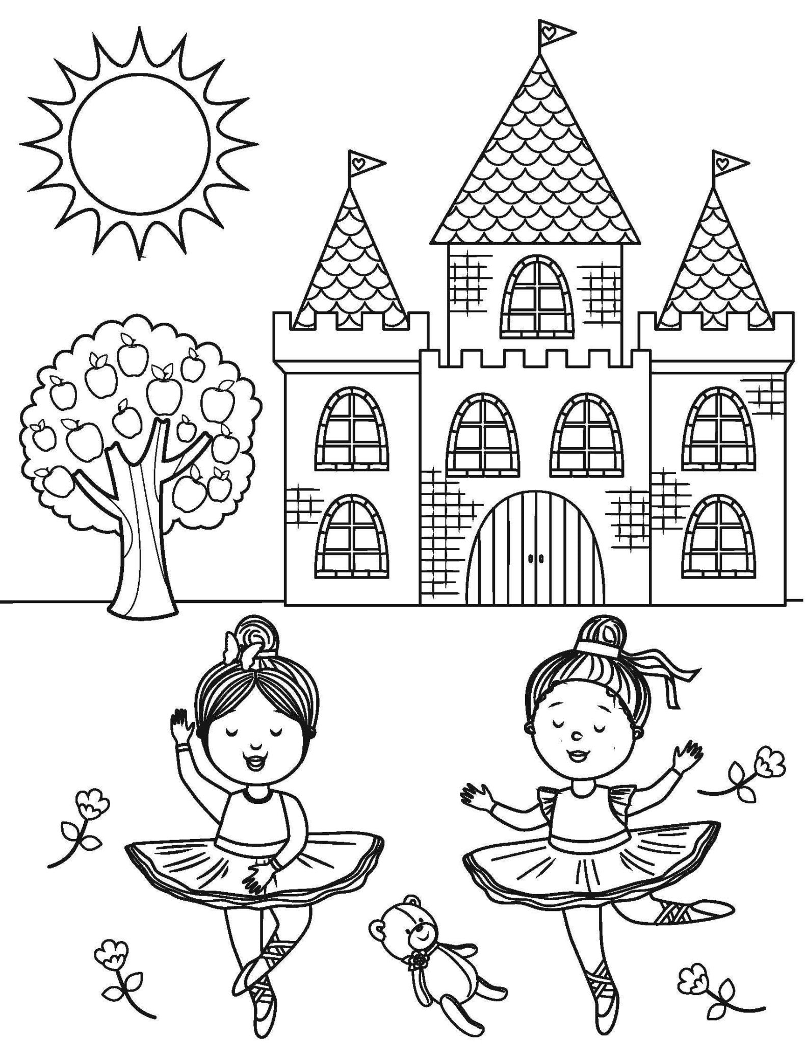 Trace Erase Ballerina - Drawing, Tracing set - The Bronze Butterfly