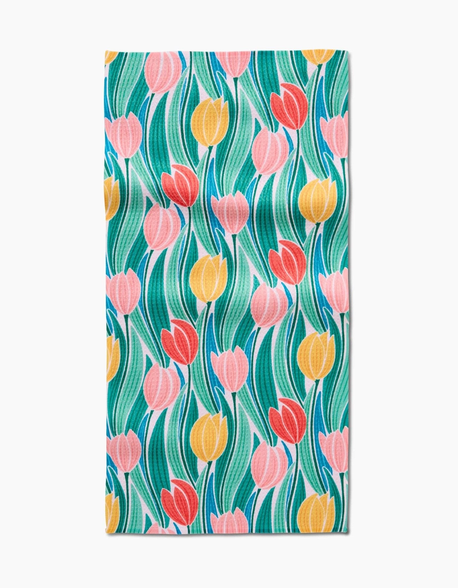 Tranquil Tulips Bar Towel - The Bronze Butterfly