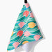 Tranquil Tulips Bar Towel - The Bronze Butterfly