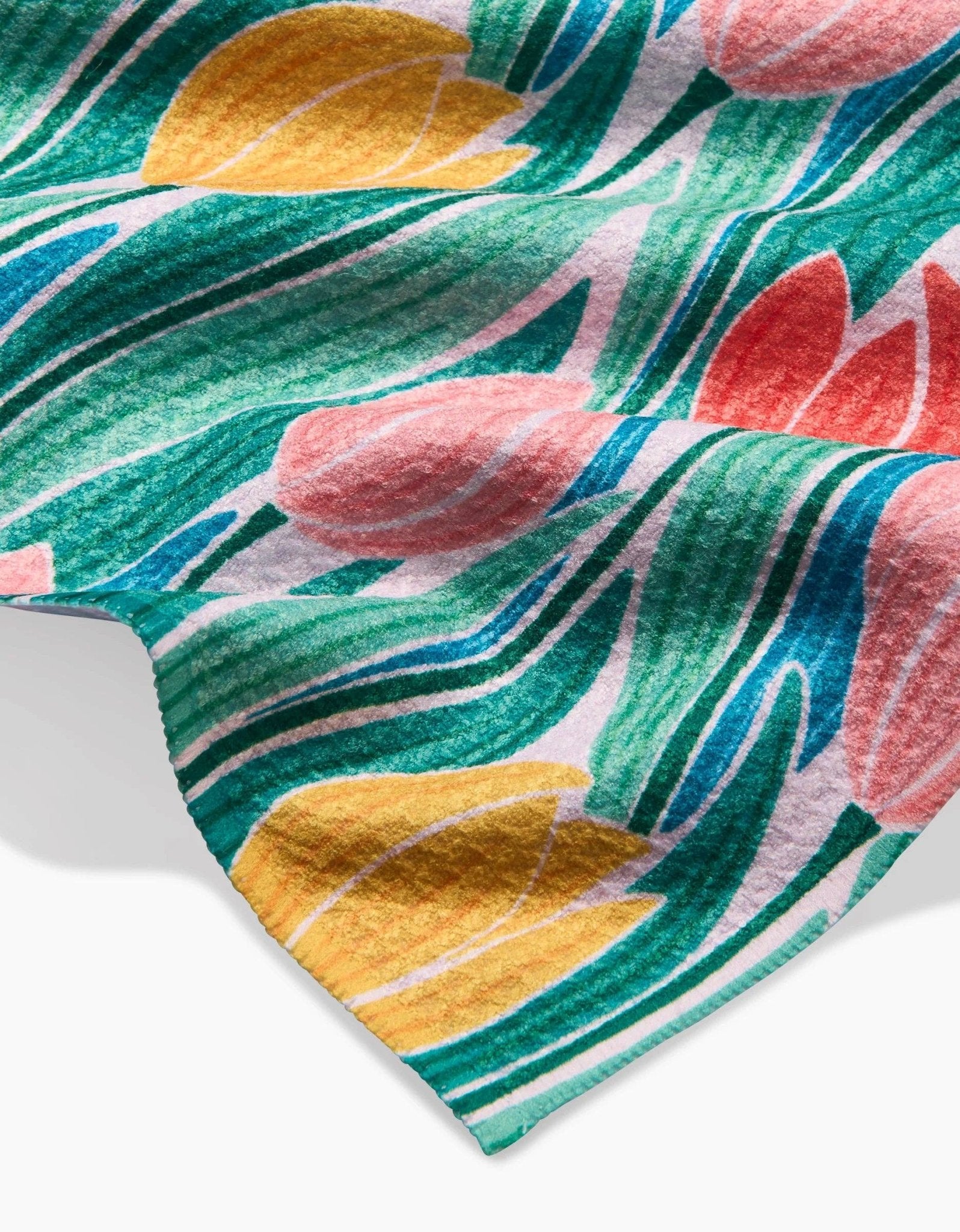 Tranquil Tulips Bar Towel - The Bronze Butterfly