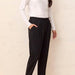 Tribal 25 INCH PULL - ON TECHNICAL CAPRIS - BLACK - The Bronze Butterfly