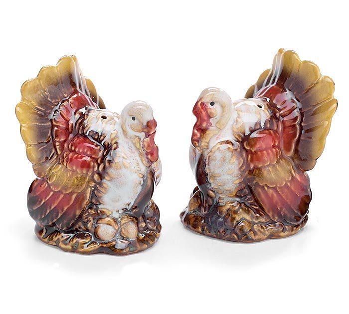 TURKEY SALT/PEPPER SHAKERS - The Bronze Butterfly
