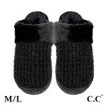 C.C. Waffle Knitted Slippers