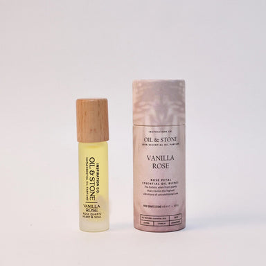 Vanilla Rose - Rose Quartz Premium Oil Perfume - The Bronze Butterfly