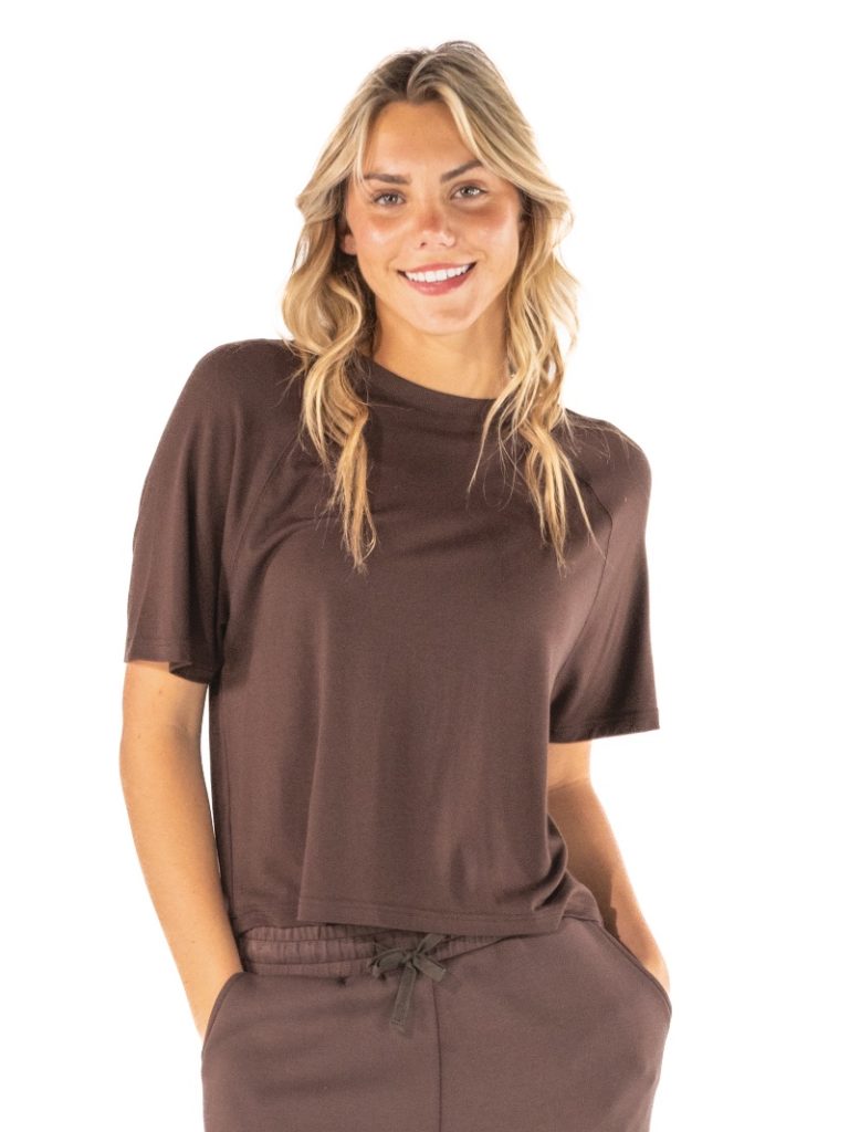 Simply Southern Modal Jersey Tee | Coffee