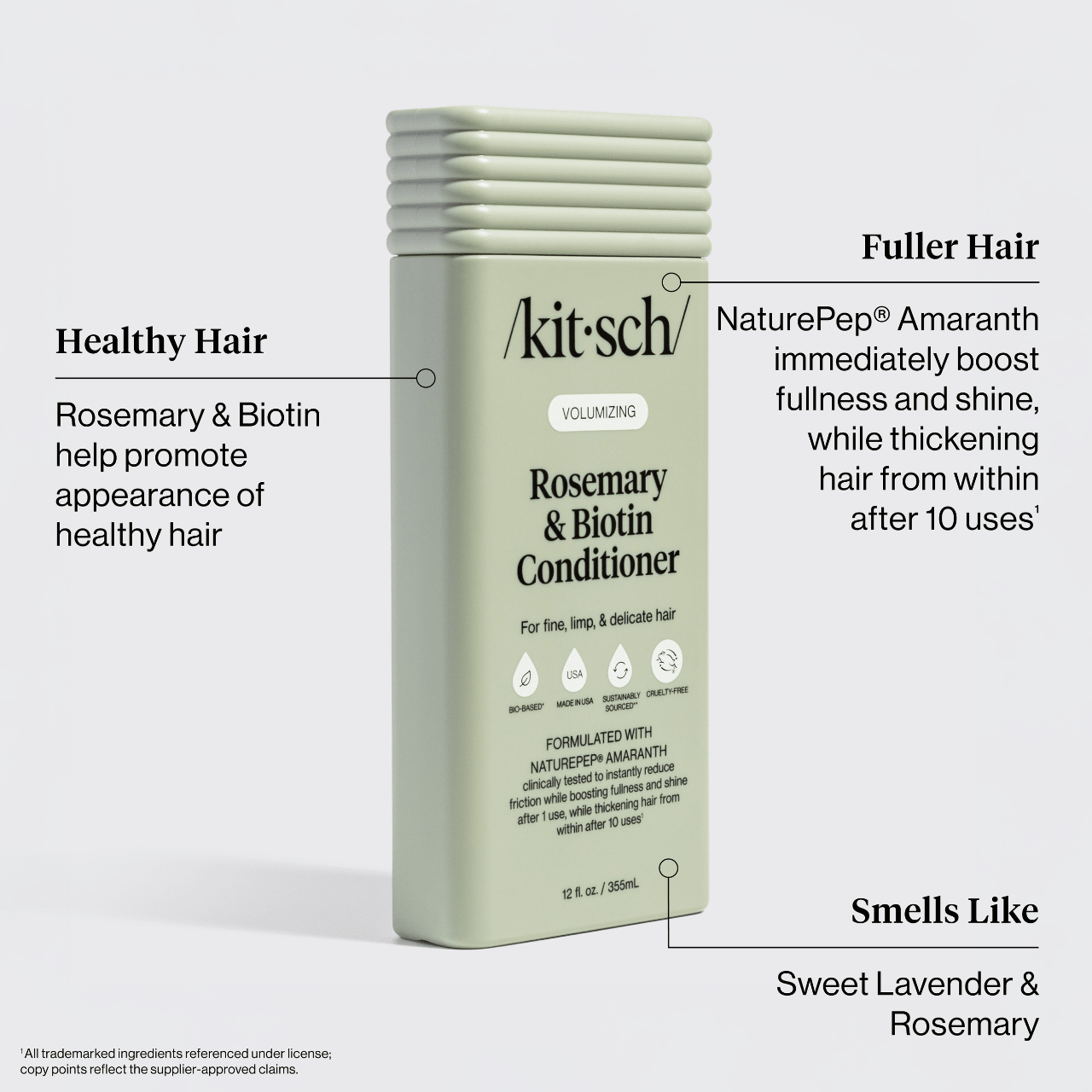 Volumizing Rosemary & Biotin Conditioner - The Bronze Butterfly