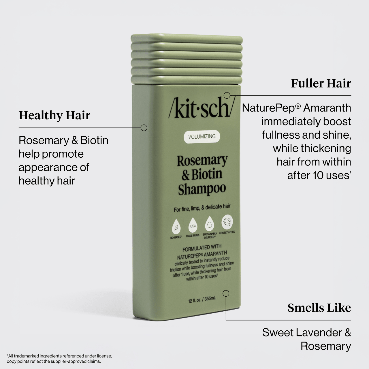 Volumizing Rosemary & Biotin Shampoo - The Bronze Butterfly
