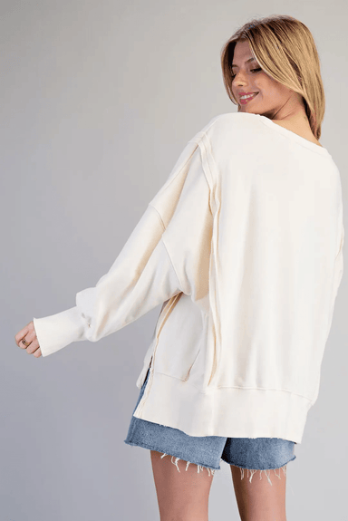 Washed Mallard Graphic Sweatshirt - The Bronze Butterfly