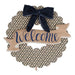 Welcome Bow Wreath Topper - The Bronze Butterfly