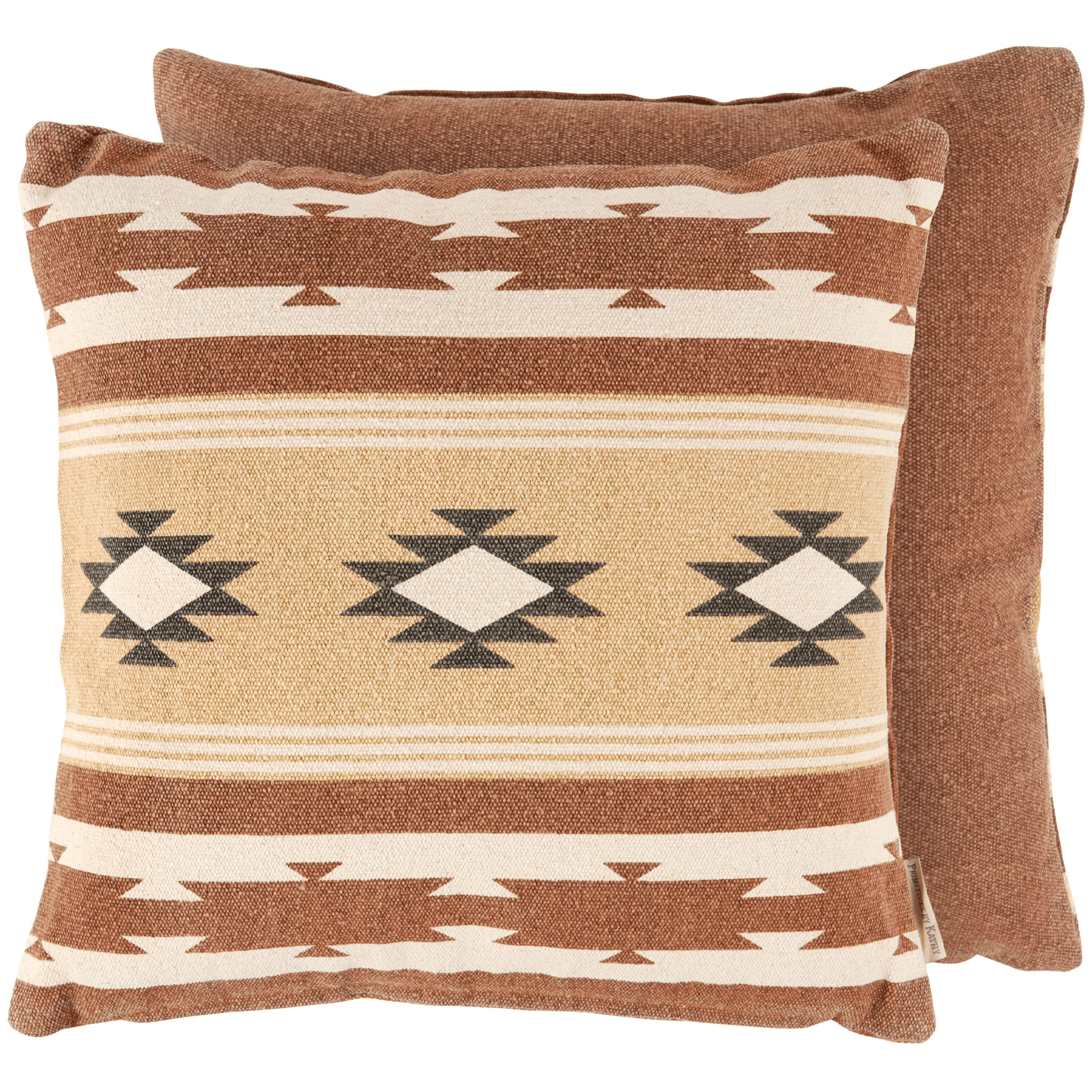 Western Diamond Accent Pillow | 16x16 - The Bronze Butterfly
