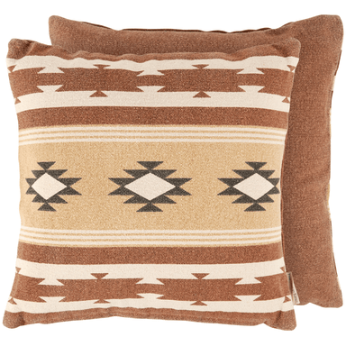 Western Diamond Accent Pillow | 16x16 - The Bronze Butterfly