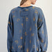 WESTERN PRINTED WASHED TERRY PULLOVER - The Bronze Butterfly