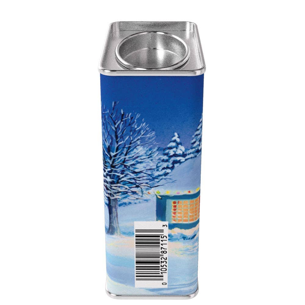 White Christmas Belgian White Hot Chocolate (8oz Tins) - The Bronze Butterfly