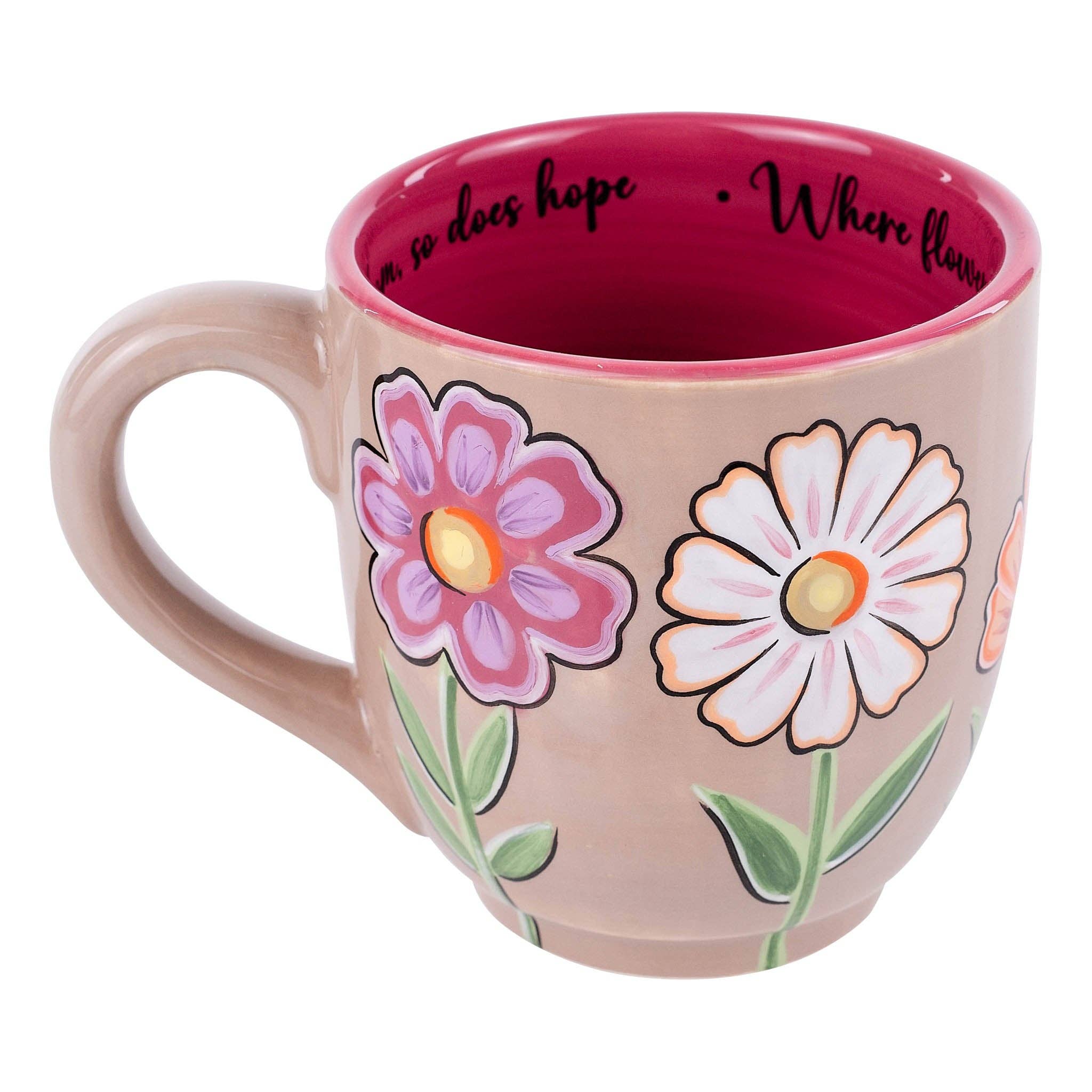 Wildflower Bee Mug - The Bronze Butterfly
