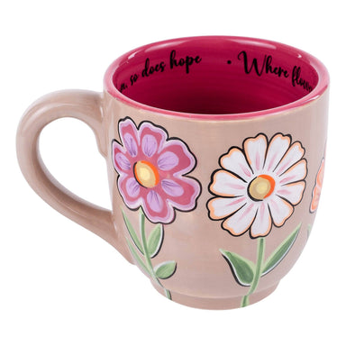 Wildflower Bee Mug - The Bronze Butterfly