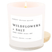 Wildflowers and Salt 11 oz Soy Candle - The Bronze Butterfly