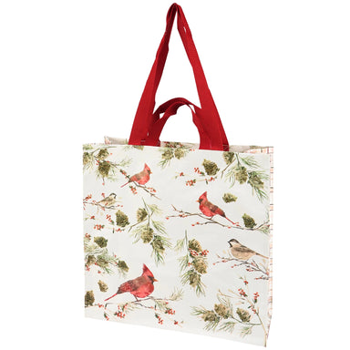 Winter Birds Market Tote | Primitives by Kathy - The Bronze Butterfly