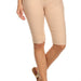 Women's Classic Solid Capri Jeggings - Plus Size - The Bronze Butterfly