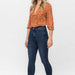 Women's Judy Blue High Waist Tummy Control Skinny Jean - Plus Size - The Bronze Butterfly