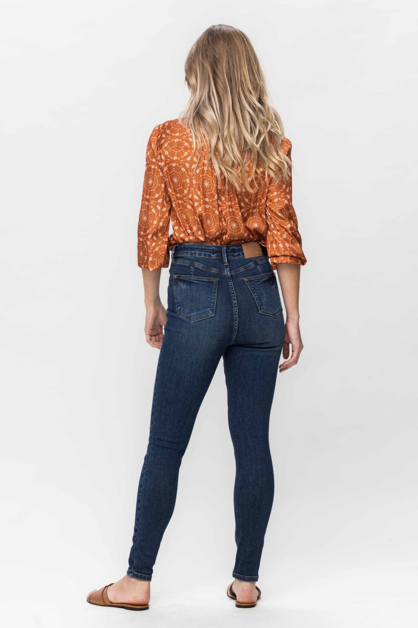 Women's Judy Blue High Waist Tummy Control Skinny Jean - Plus Size - The Bronze Butterfly