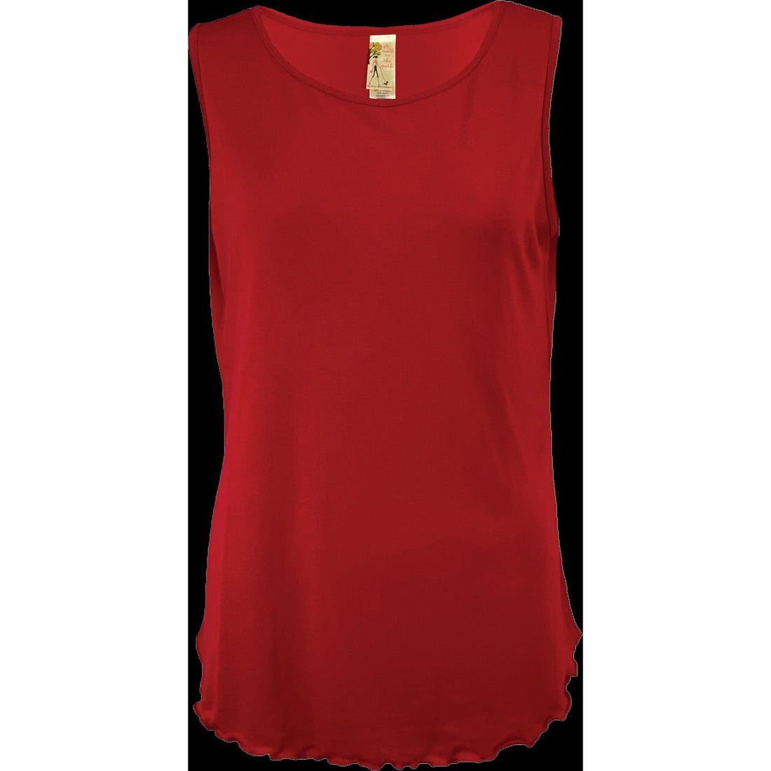 Women's Lettuce Leaf Tank new, by A Walk In The Park® - The Bronze Butterfly