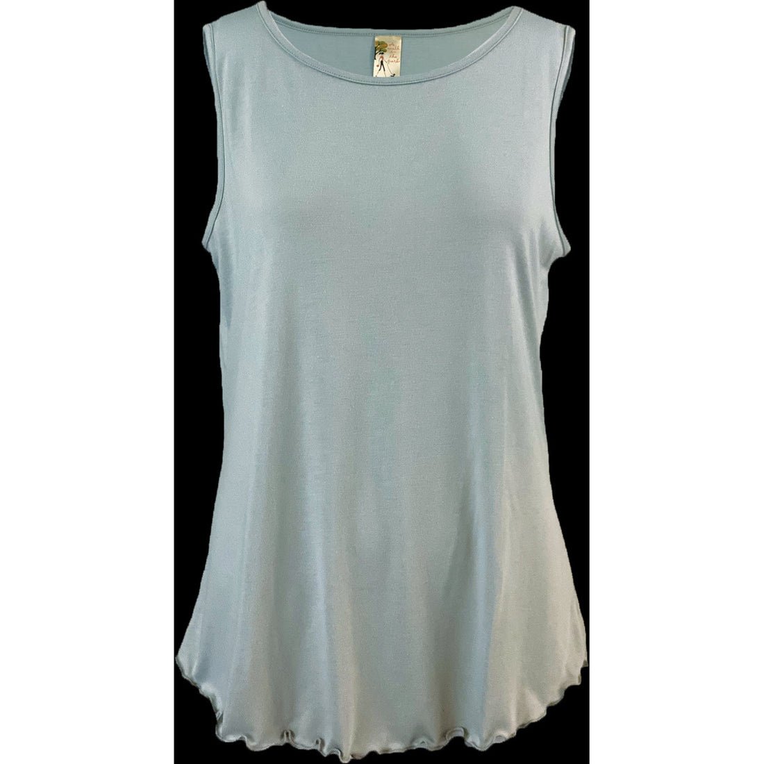 Women's Lettuce Leaf Tank new, by A Walk In The Park® - The Bronze Butterfly