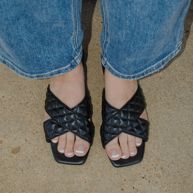 Women's Summer Flat Sandals - The Bronze Butterfly