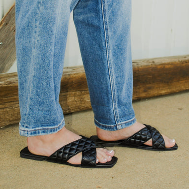 Women's Summer Flat Sandals - The Bronze Butterfly