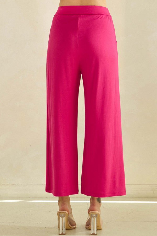 Women's Ultra-Soft Cropped Lounge Pants - The Bronze Butterfly