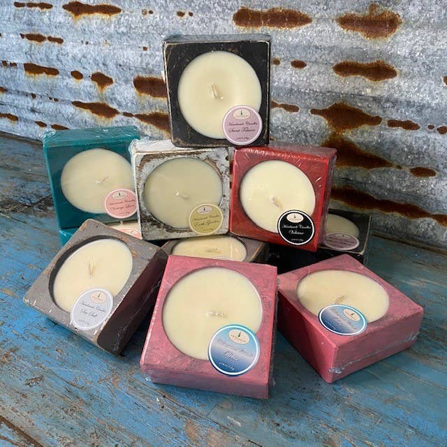 Wood Cheese Mold Candles - Assorted. - The Bronze Butterfly