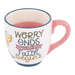 Worry Ends When Faith Begins Mug - The Bronze Butterfly