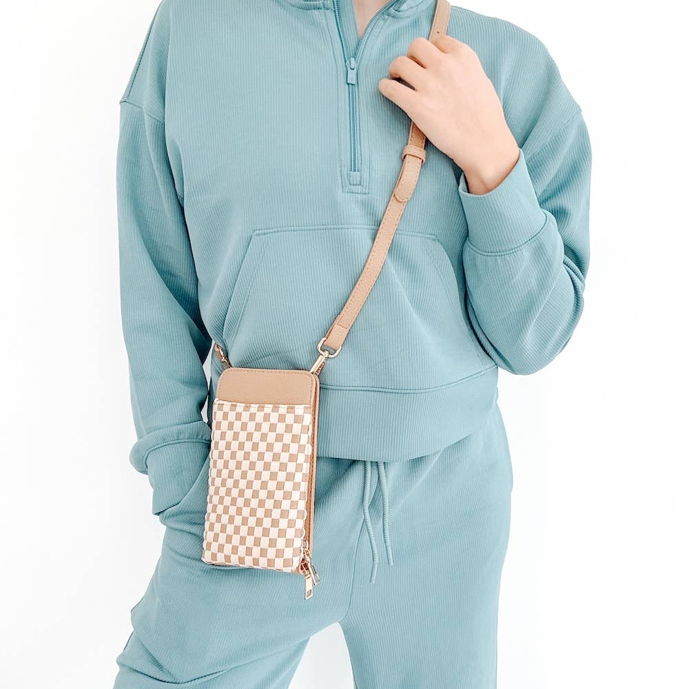 Woven Double Duty Phone Bag - The Bronze Butterfly