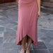 Wrap High - Low Maxi Skirt - The Bronze Butterfly
