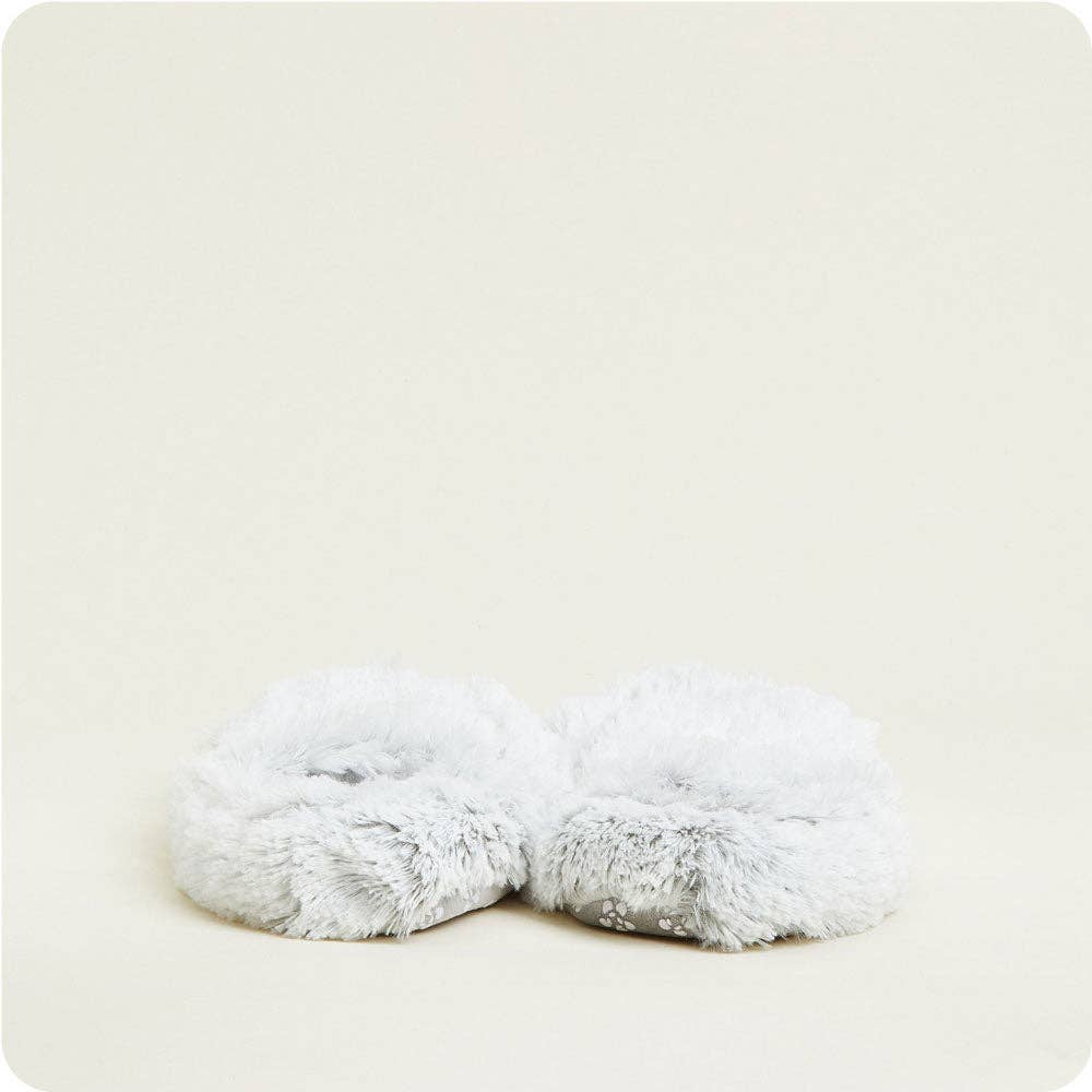 XL Gray Warmies Slippers - The Bronze Butterfly