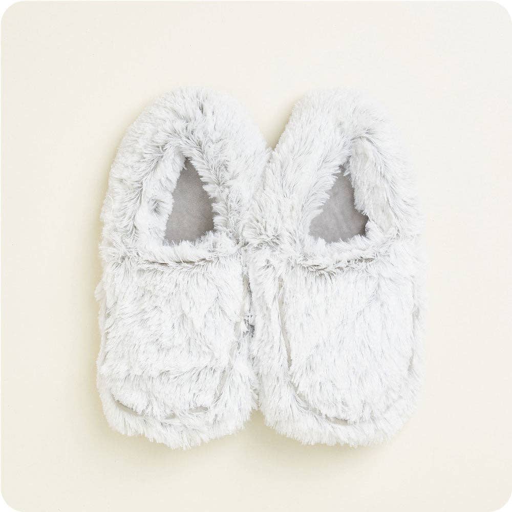 XL Gray Warmies Slippers - The Bronze Butterfly