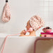 XL Hair Towel Wrap - Cherry Print - The Bronze Butterfly