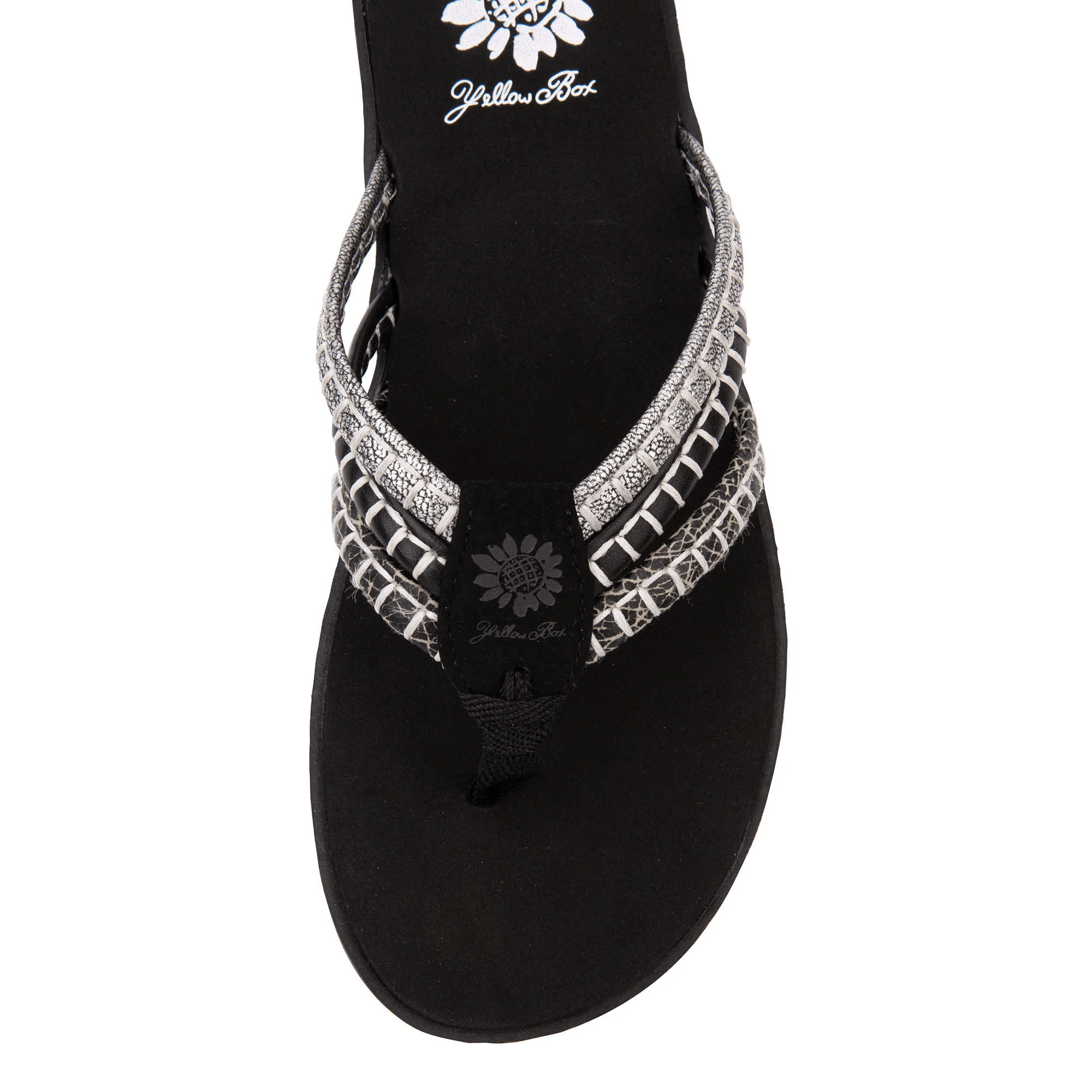 Yellow Box Fitzen Flip Flop Sandal - The Bronze Butterfly