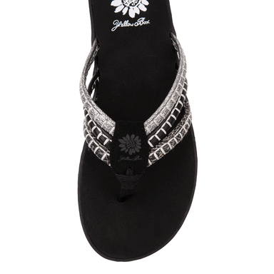 Yellow Box Fitzen Flip Flop Sandal - The Bronze Butterfly