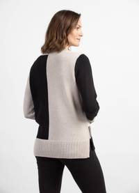 Ying Yang Piano Key Tunic Style - The Bronze Butterfly