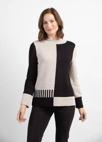 Ying Yang Piano Key Tunic Style - The Bronze Butterfly