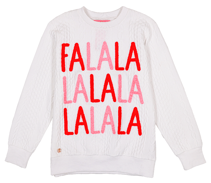 Youth Simply Southern Braided Sweater - The Bronze Butterfly