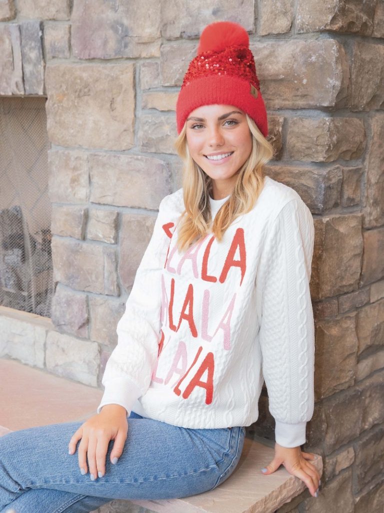 Simply Southern FALAFALA braided sweatshirt