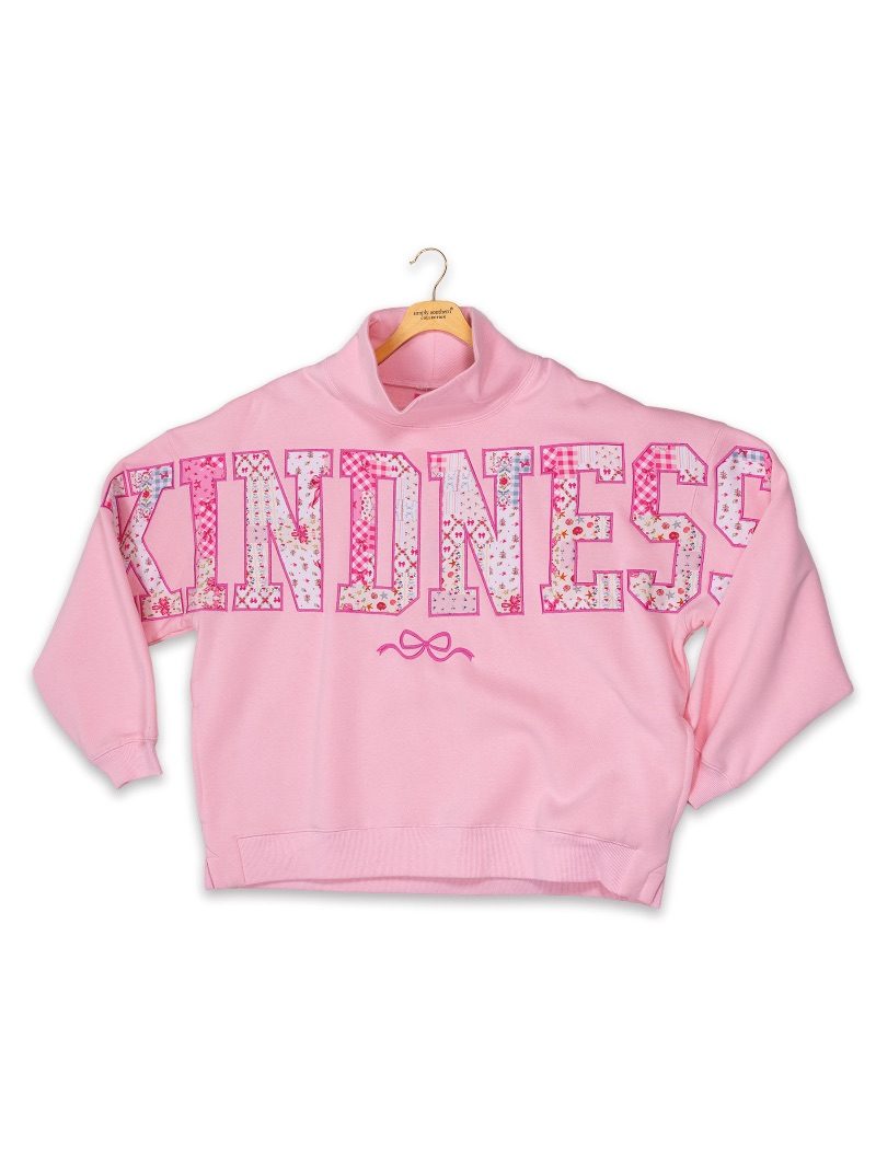 Simply Southern Oversized Mock Neck Sweatshirt | One Size