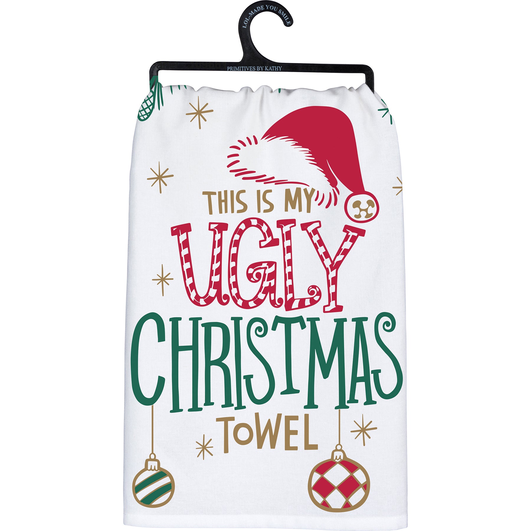 THIS IS MY UGLY CHRISTMAS KITCHEN TOWEL