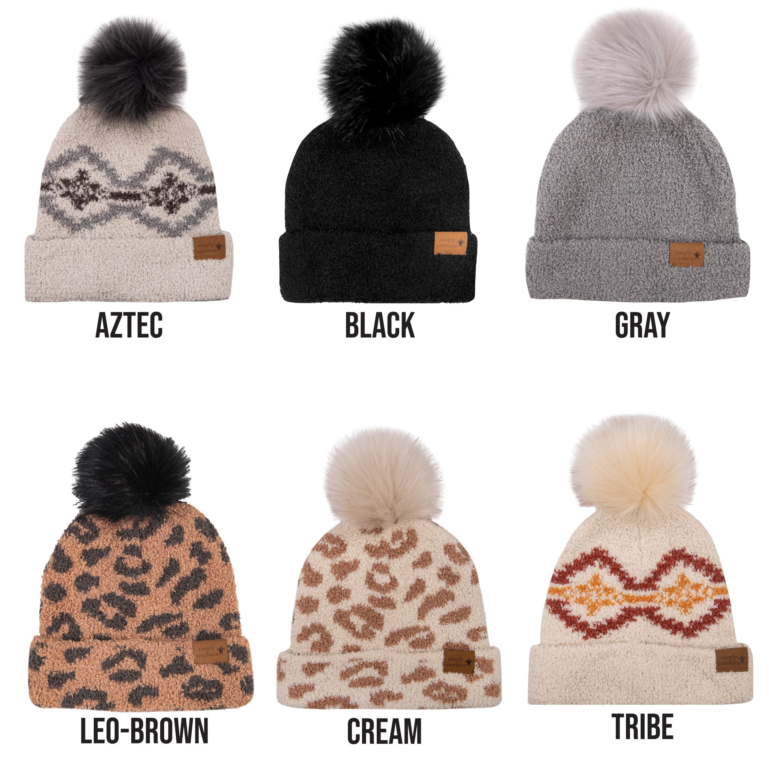 Fuzzy Beanies by Simply Southern