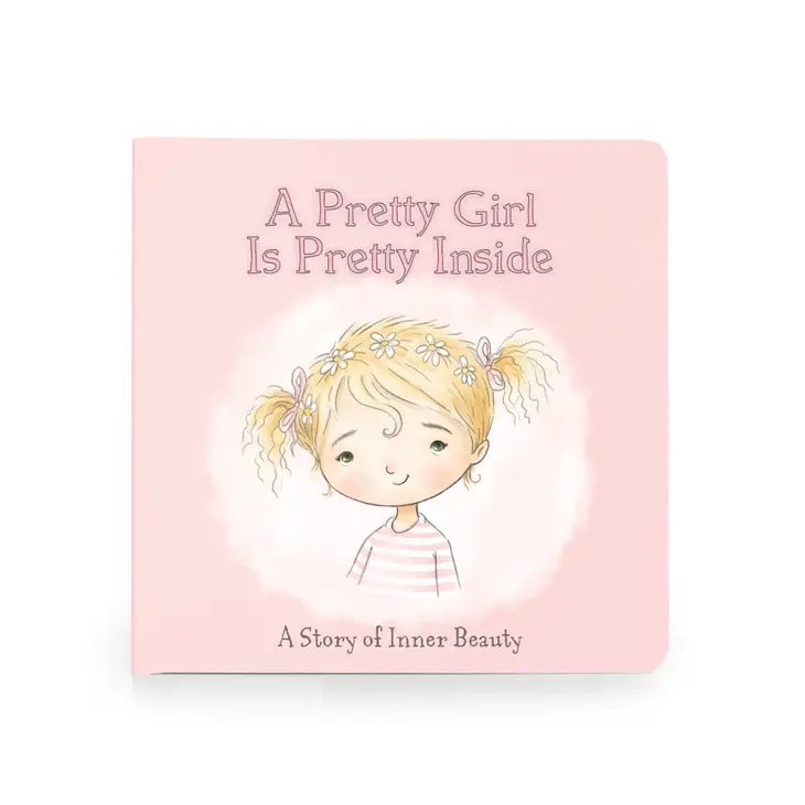 A PRETTY GIRL BOARD BOOK (Blonde Hair) - The Bronze Butterfly