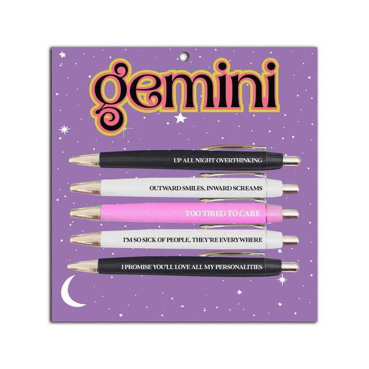 Astrology Pen Set - The Bronze Butterfly