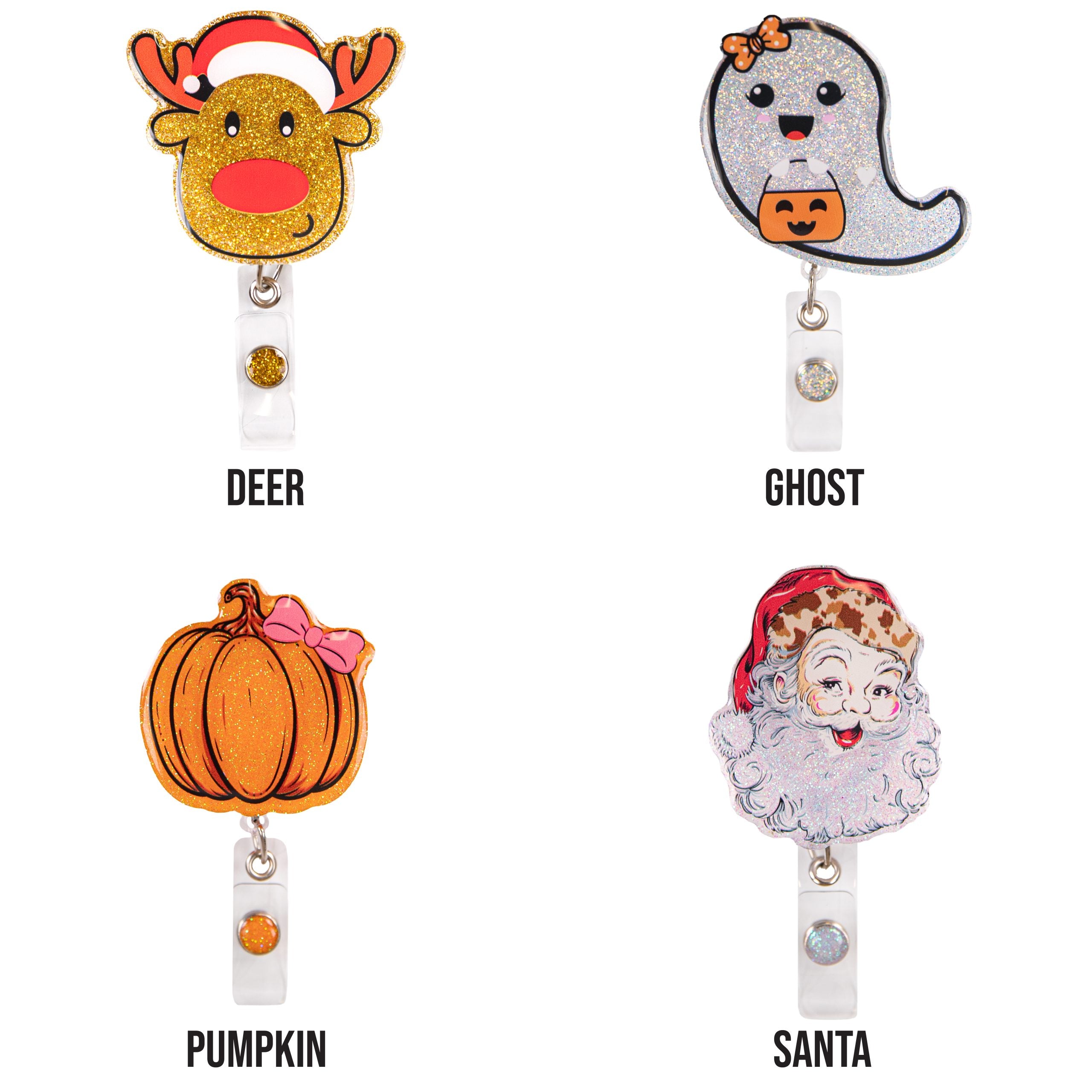 BADGE REELS for the Holidays.